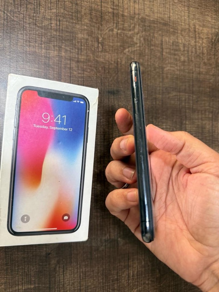 İPHONE X SİYAH 64 GB YURTİÇİ PİL 100 FACE İD AKTİF - 10