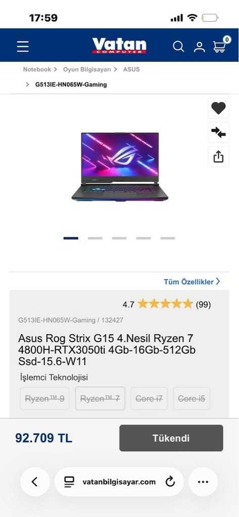 asus rog strix g16