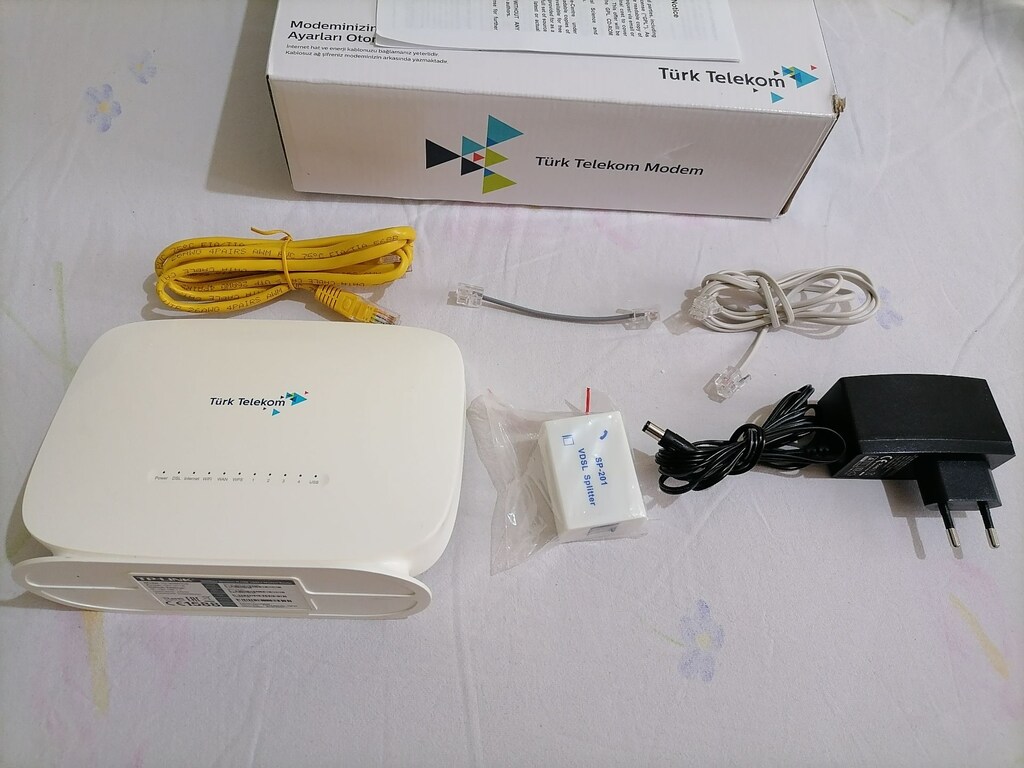 TÜRK TELEKOM MODEM HİÇ KULLANILMAMIŞ - 3