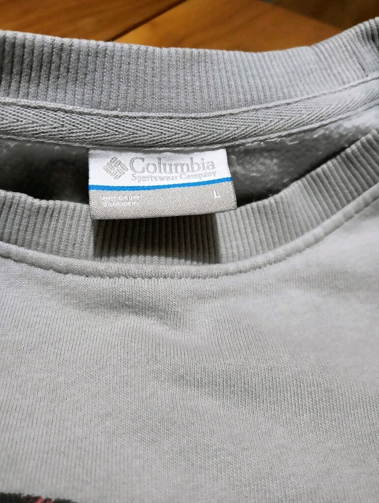 orjinal Columbia gri erkek sweatshirt - 5