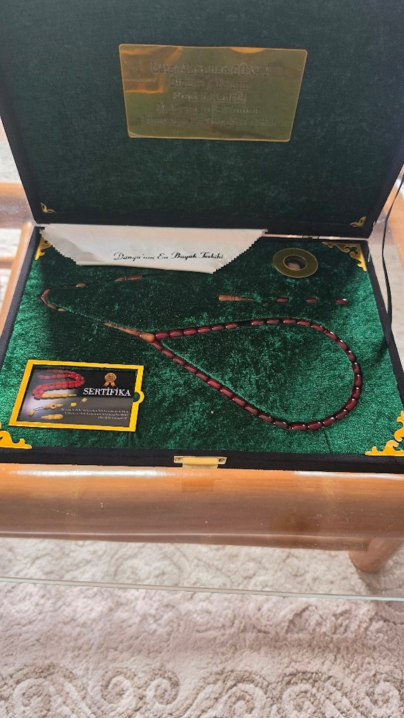 dünyanın en büyük tesbihinden yapılmış tesbih - 4