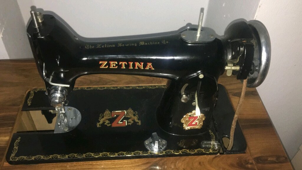 zetina vintage dikiş makinesi - 5