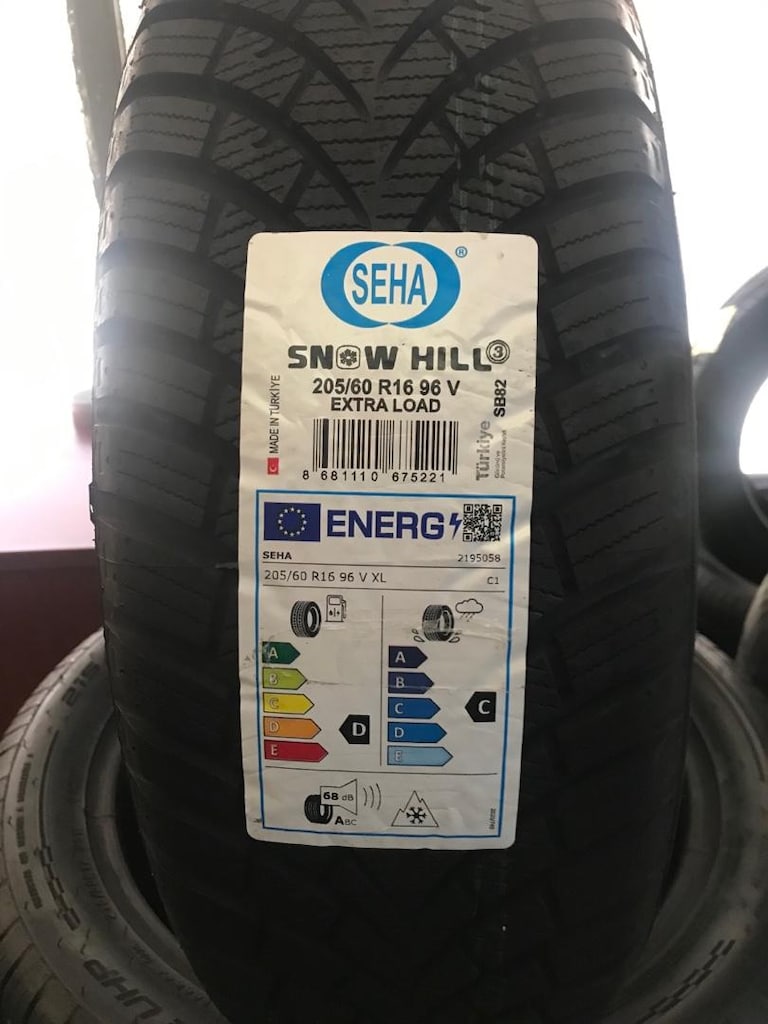 205/60r 16 Ebatta Sıfır Kar Lastiği Yerli Marka - 2