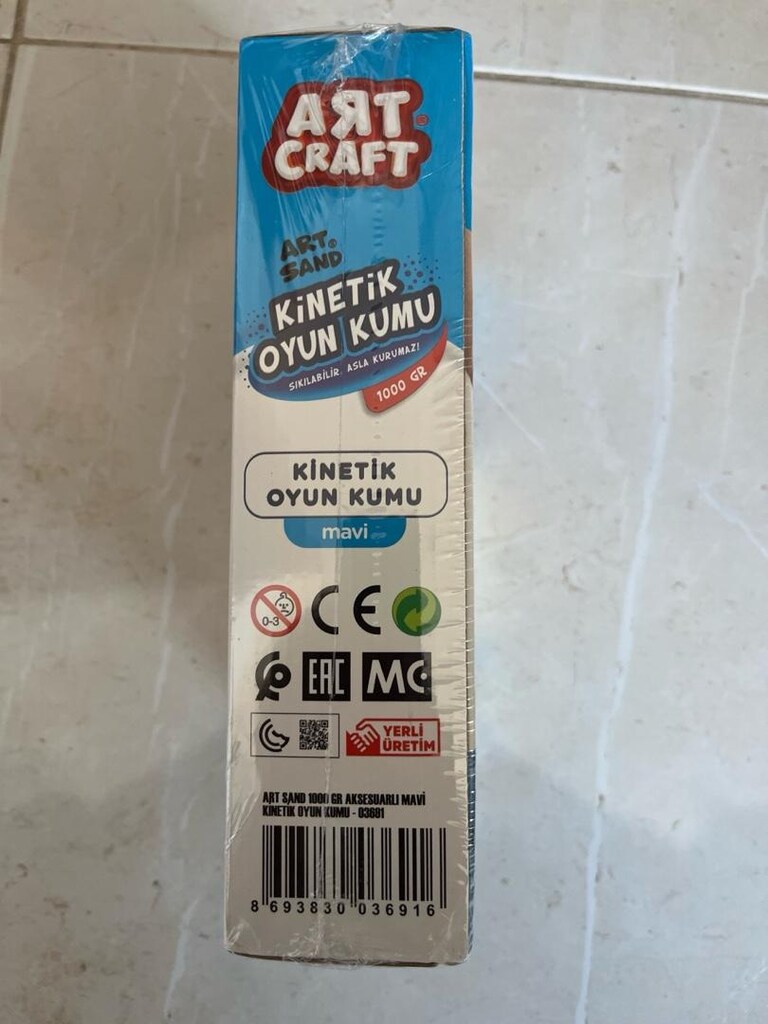 Art Craft 1000 gr (1kg) kinetik oyun kumu - 3