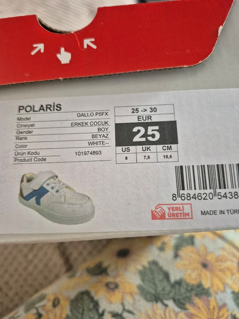 çocuk sipor akakkabısı 25 mumara çeşme - 2