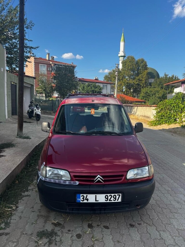 2002 Model Citroen Berlingo Hususi / Binek/ ilk sahibinden - 2