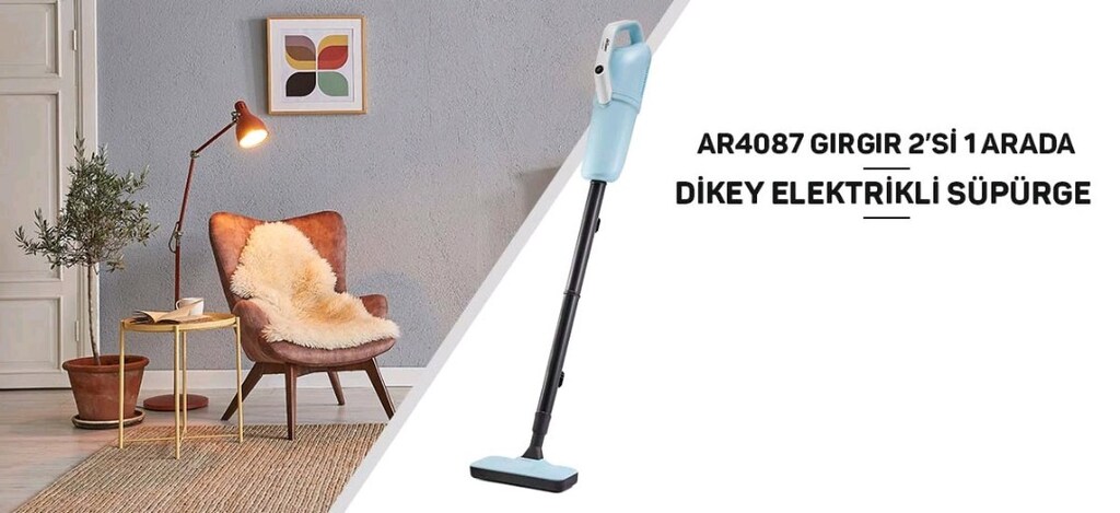 Arzum Ar4087 2 si 1 arada Dikey Elektrikli Süpürge Sıfır - 2