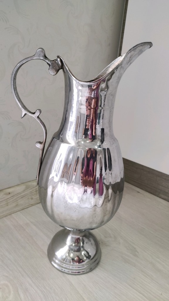 Antika Nostaljik Dövme Bakır Sürahi - 2