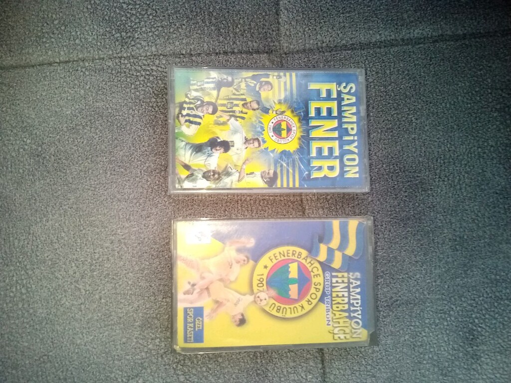 Şampiyon Fener ve Şampiyon Fenerbahçe Orijinal Kasetler - 13