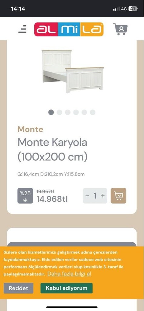 Almila Monte Karyola ve Pretty Yatak - 7