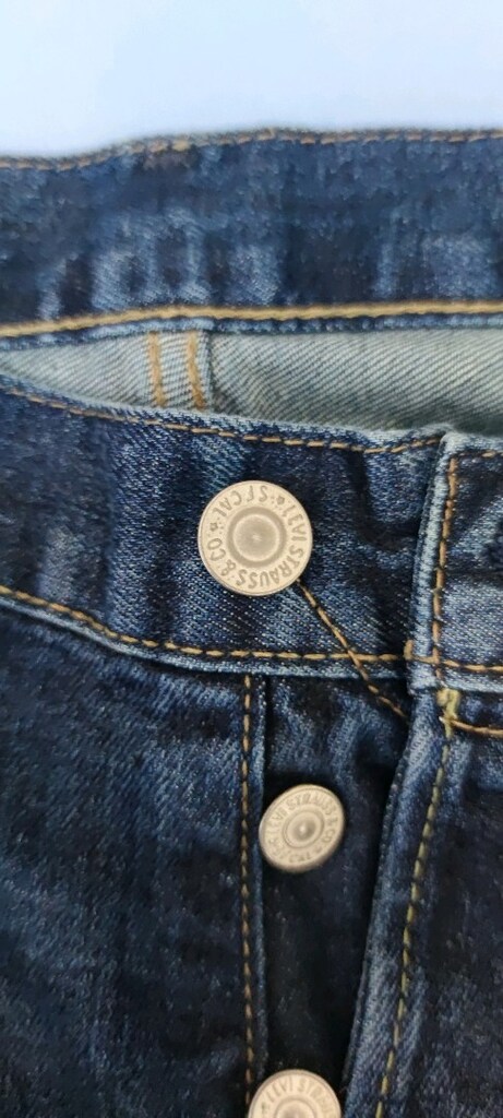 Levi's 501 Dark Indigo Kot Pantolon — görsel 11/12