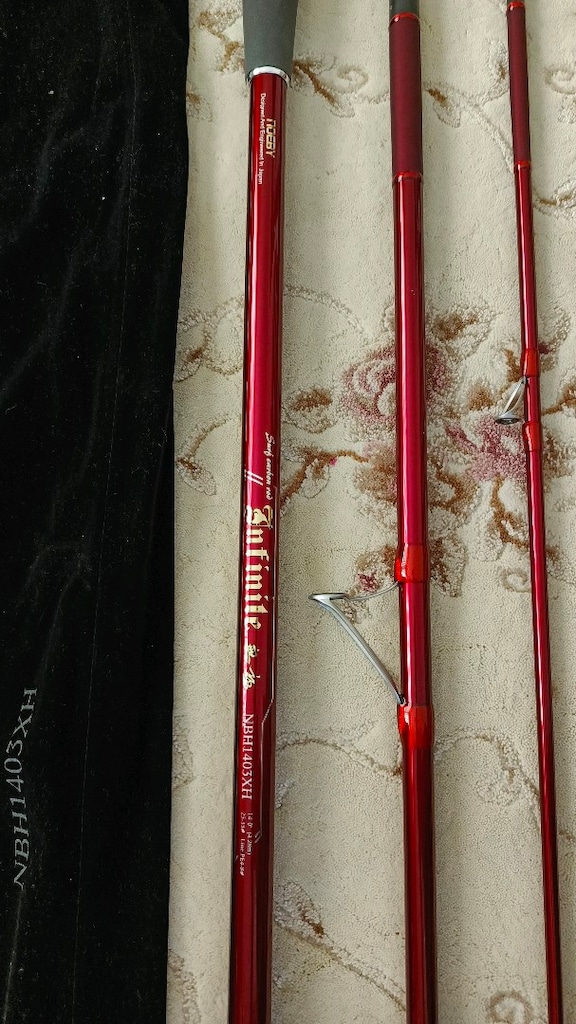 NOEBY INFINITY NBH 4.28cm 100-260gr Atarlı Surf Kamış. /. 366gr - 2