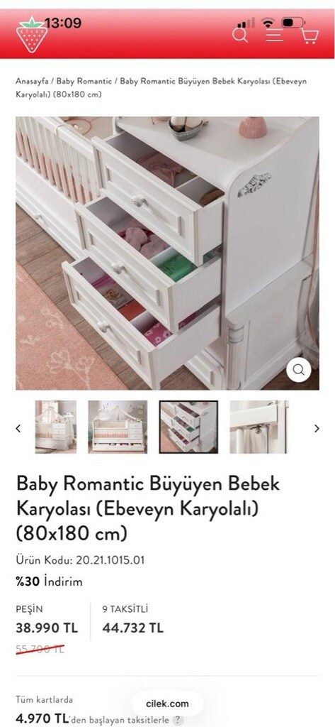 çocuk , bebek yatak odası . Tek mobilya fiyatına takım. - 8