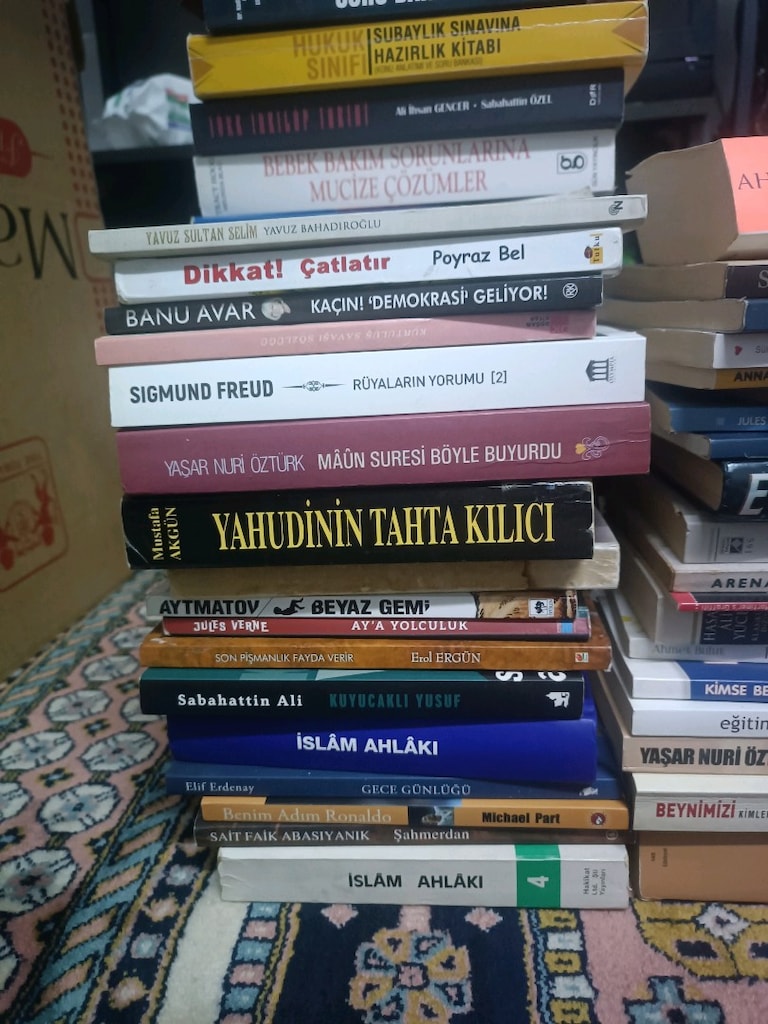 kitap 380 adet toplu olarak satılık - 3