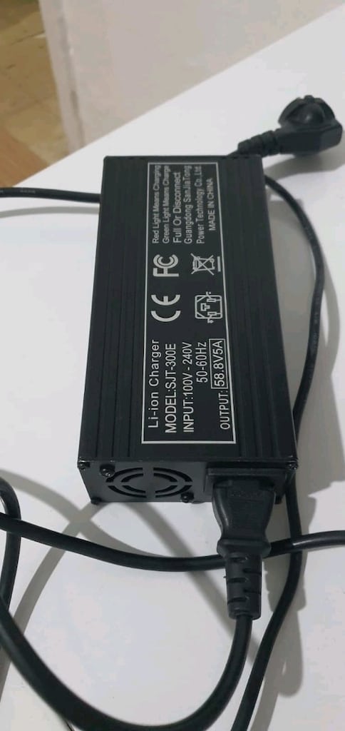 scooter v elektrikli motor için şarj aleti 58.8 volt lityum v lifepo4 - 2