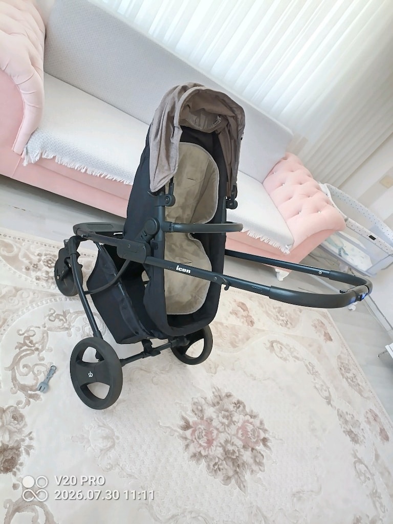Acil satılık az kullanılmış sunny baby bebek arabası - 7