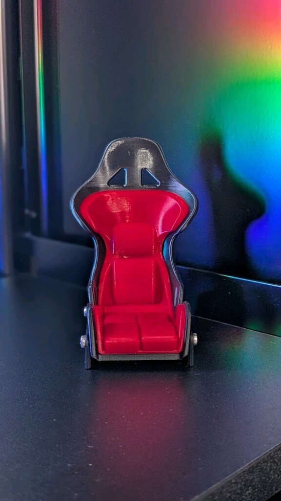 Recaro Sparco Yarış Koltuğu Telefon Tutucu İsimli 3D baskılab_ankara - 2