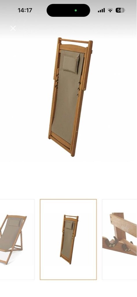 katlanır şezlong sandalye - 2