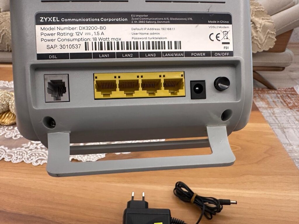 wifi 6 Zyxel vdsl2 modem - 3
