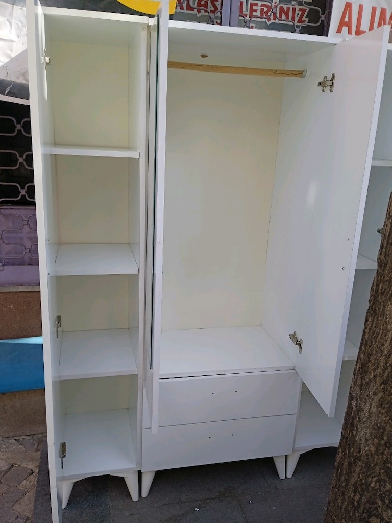 elbise dolabı 4 kapılı adrese teslim - 3