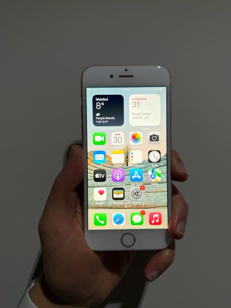 İPhone 6s 16 Gb ilk sahibinden alınma pil 100 çiziksiz telefon batarya - 3