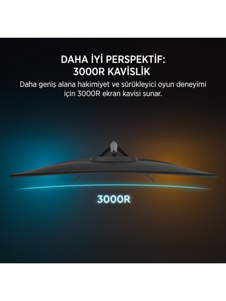 James Donkey Rion R10 24" FHD 165Hz 1ms VA Curved Monitör - 5