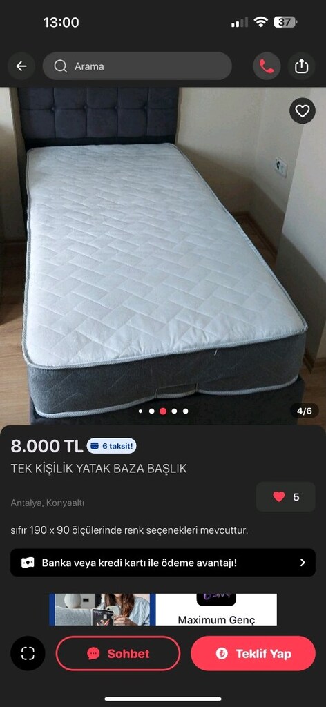 TEK KİŞİLİK YATAK BAZA BAŞLIK - 10
