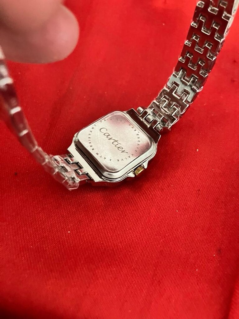 Cartier Yeşil Kare kadın Kol Saati … - 10
