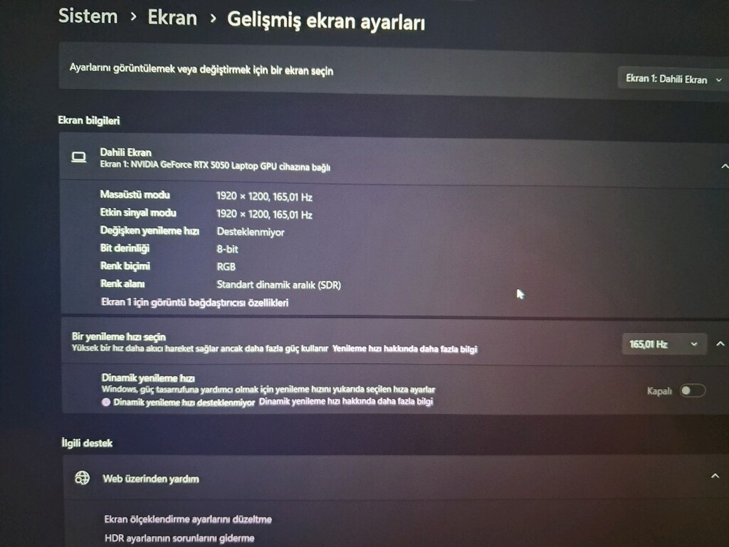 RTX5050 RYZEN 7 Gaming Laptop - 3