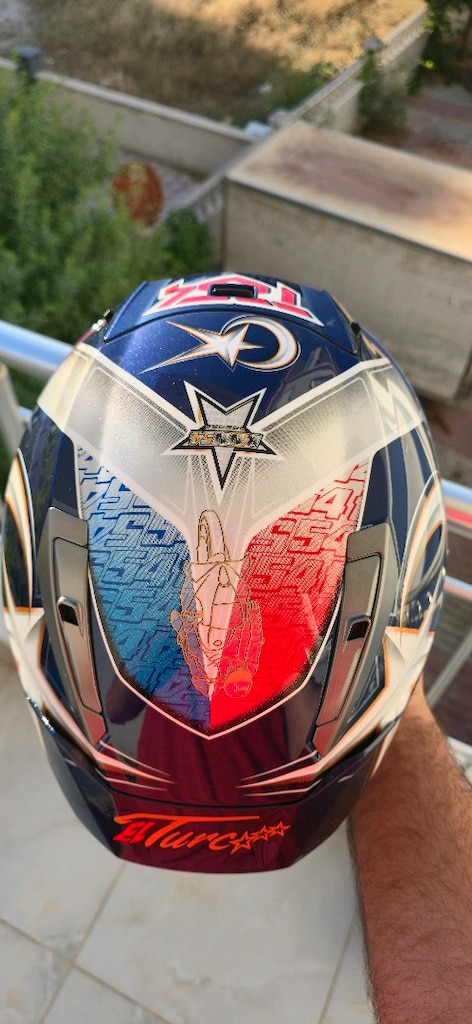 Son Hafta! Son Fiyat! Shoei X-SPIRIT PRO TOPRAK TC-2 KASK - 6