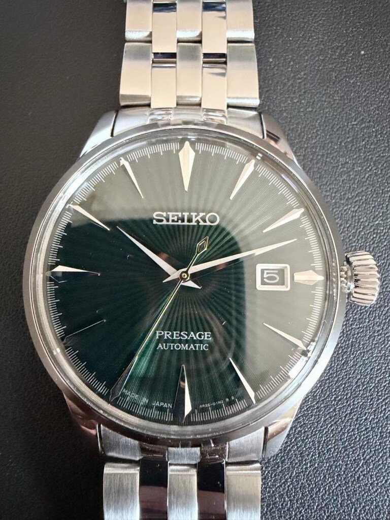 Seiko Presage Yeşil Kadran - Sıfır - 3