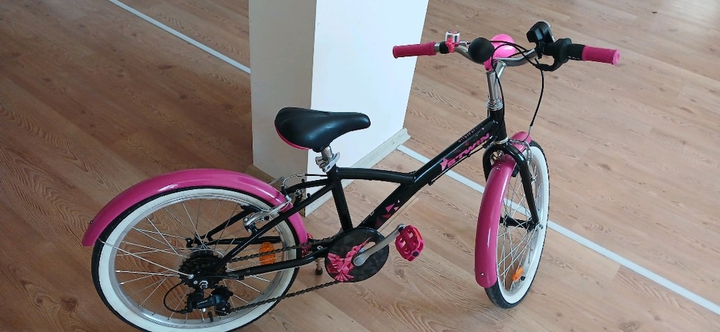 Btwin çocuk bisikleti 20 jant Decathlon YENİ GİBİ Ön Sepetli - 4
