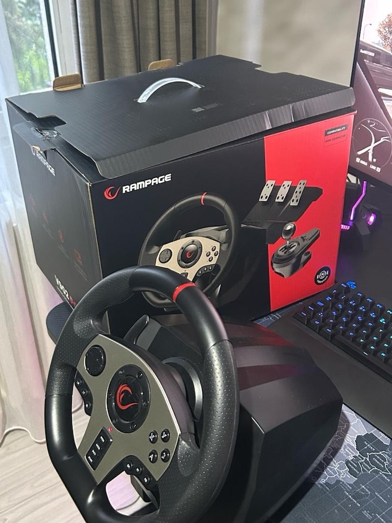 Rampage V902 PC Direksiyon Seti (Manuel) - 6
