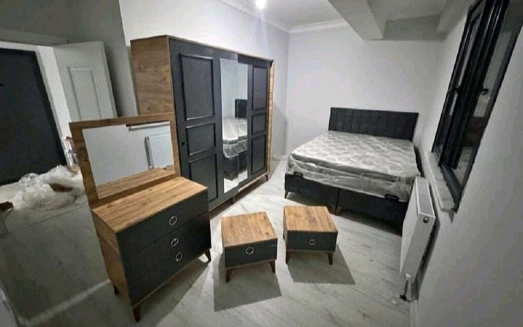 Sürgülü Dolaplı Sıfır Yatak Odası Takımı (Nakliye-Montaj Bedava) - 3