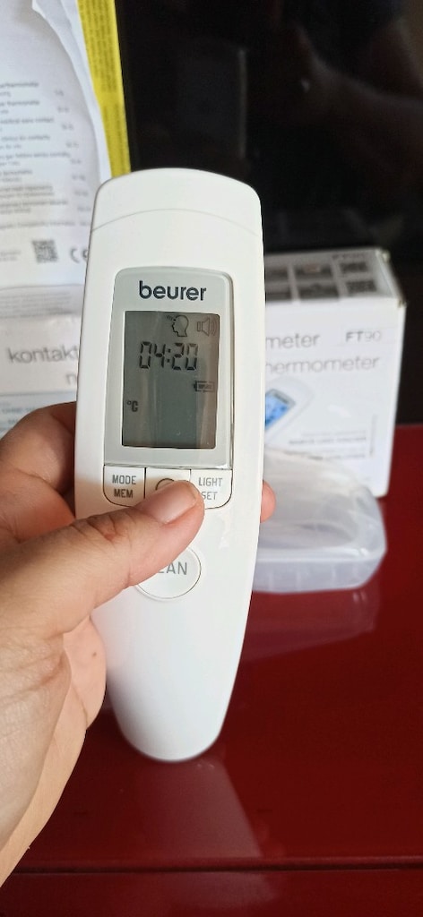 beurer termometre temassiz ateş ölçer - 3