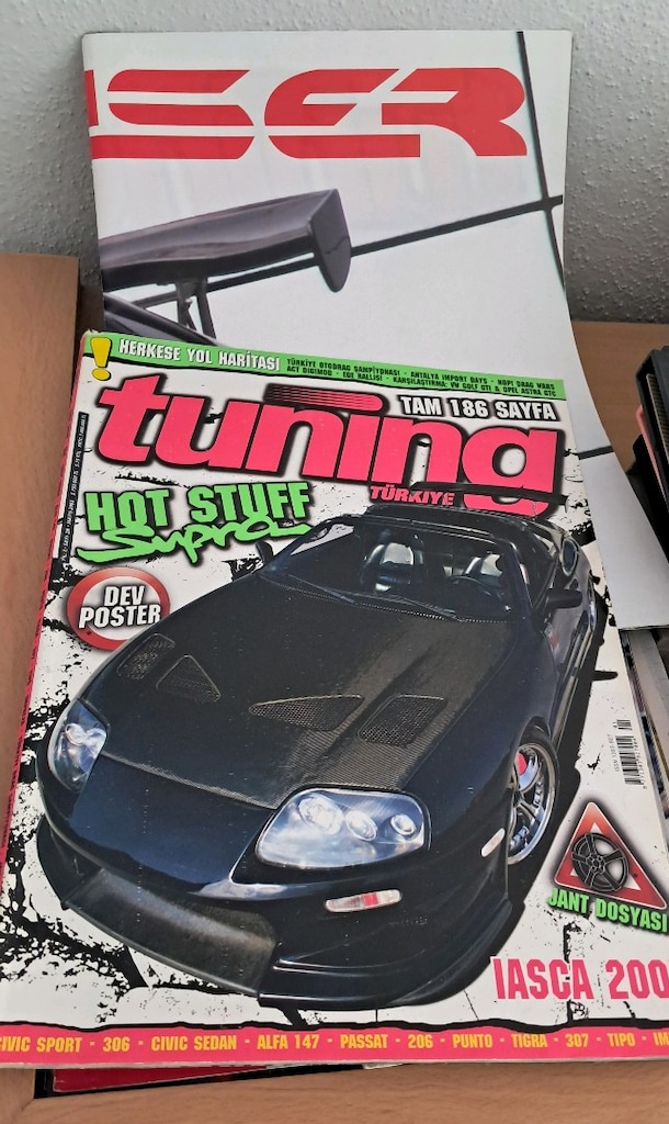 Tuning Türkiye - TR Tuning - Max tuning posterli dergiler - 5