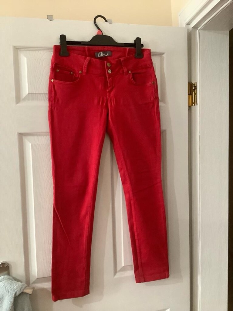 LTB kırmızı kot pantolon (28 beden)