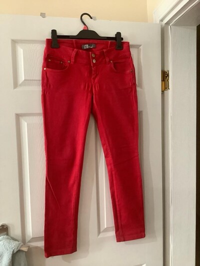 LTB kırmızı kot pantolon (28 beden)