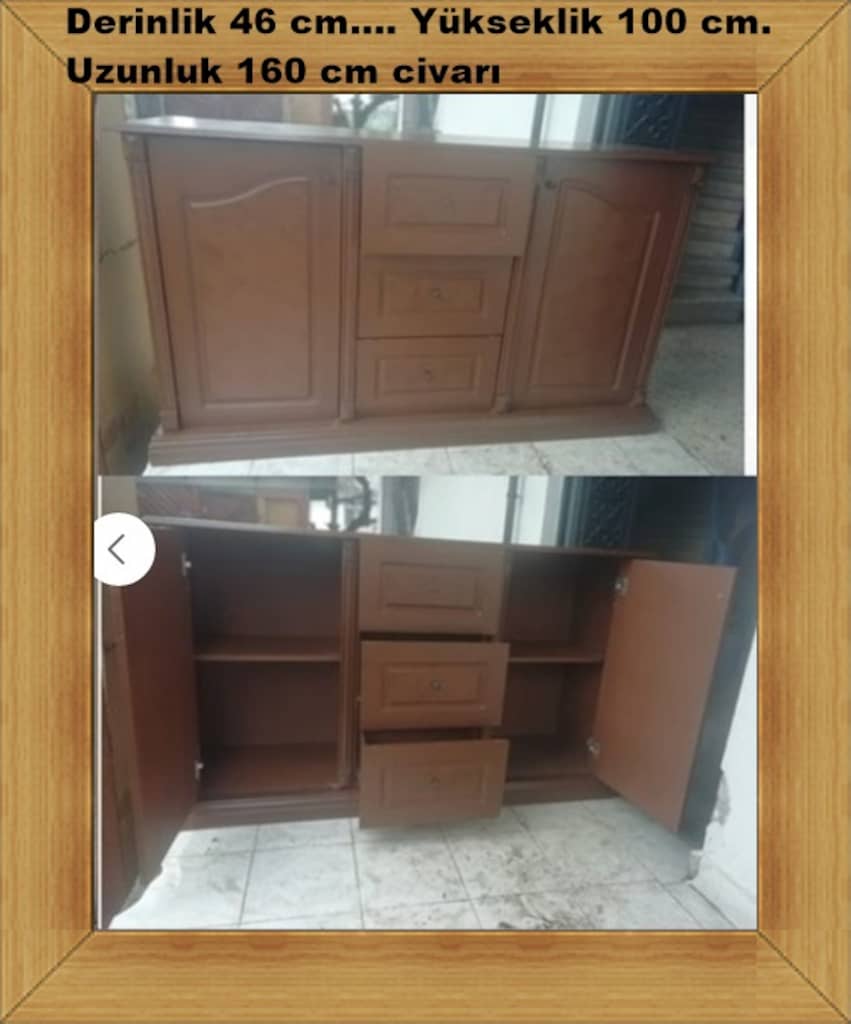 mutfak dolabı ÜST KONSOL DOLAP VS . kombi muhafaza dolap DETAYLARI OKU - 2