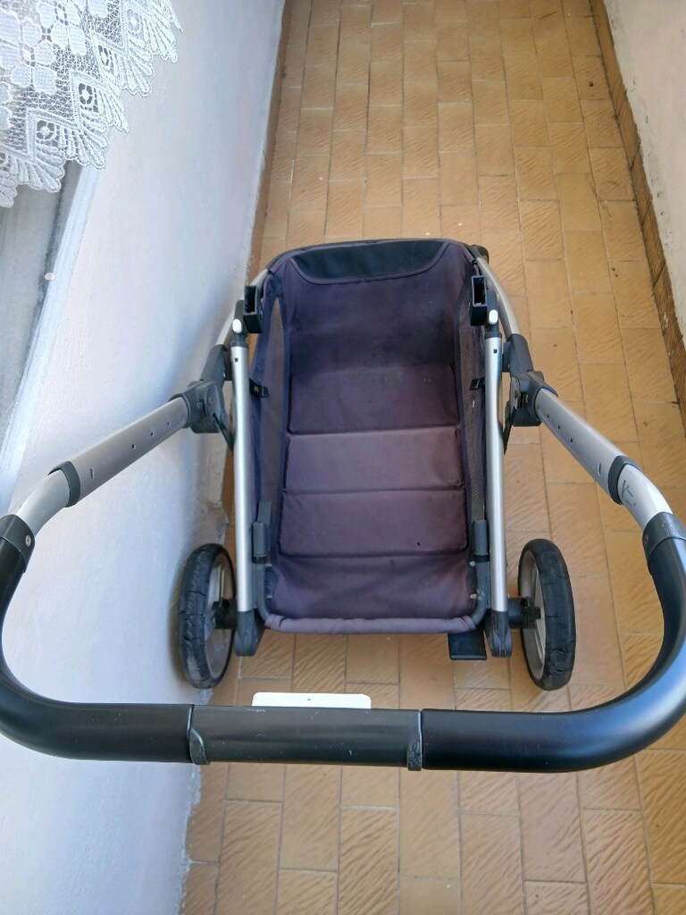Prego 2072 İbiza Siyah İkiz Bebek Arabası - 2