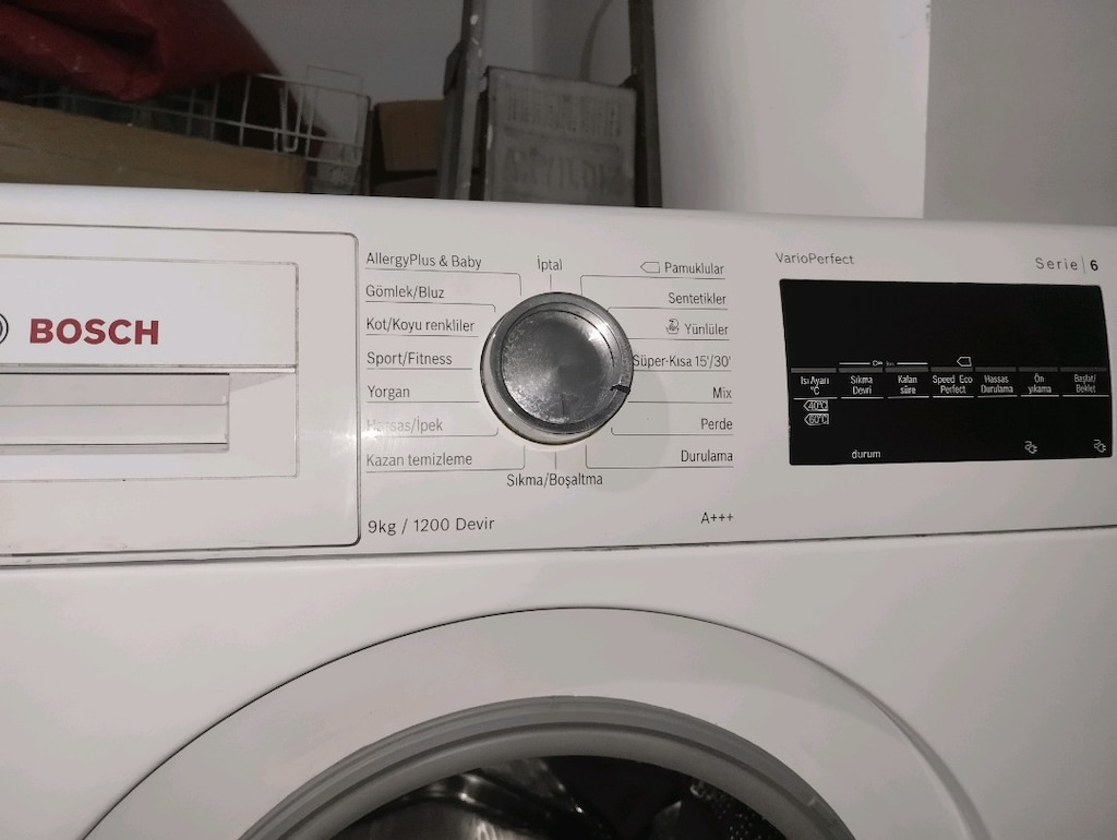 Bosch 9 kg çamasir makinasi - 3