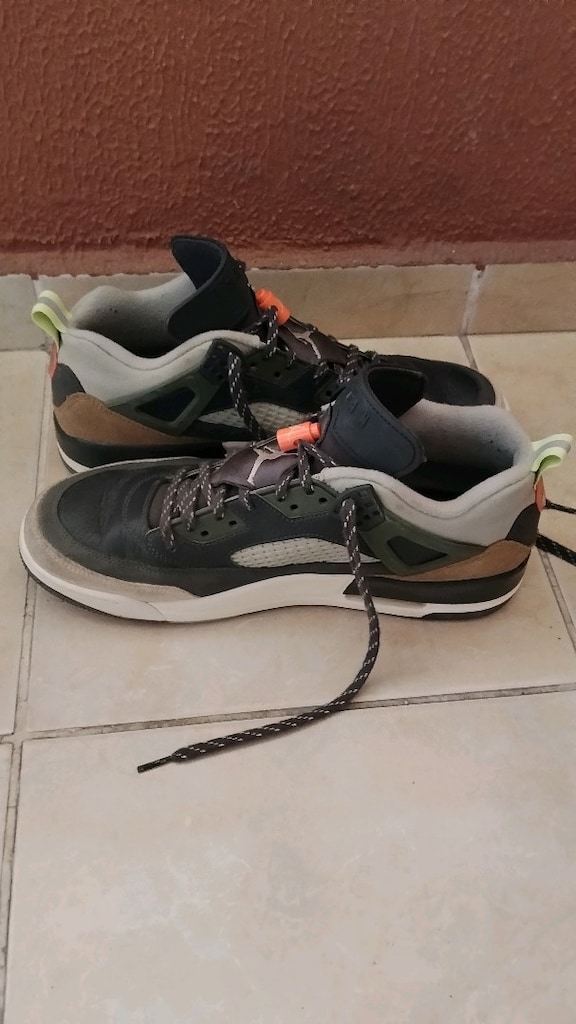 Nike Jordan Spizike Low 'Anthracite Mango Cargo Khaki - 4