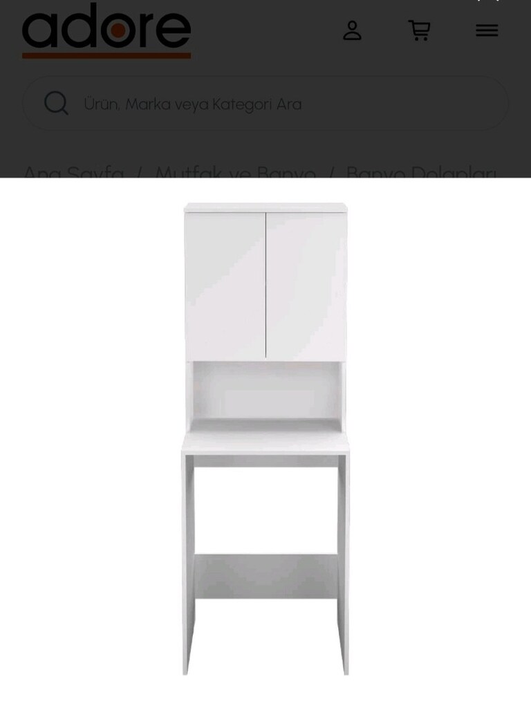 az kullanılmış çamaşır makinesi dolabı - 7
