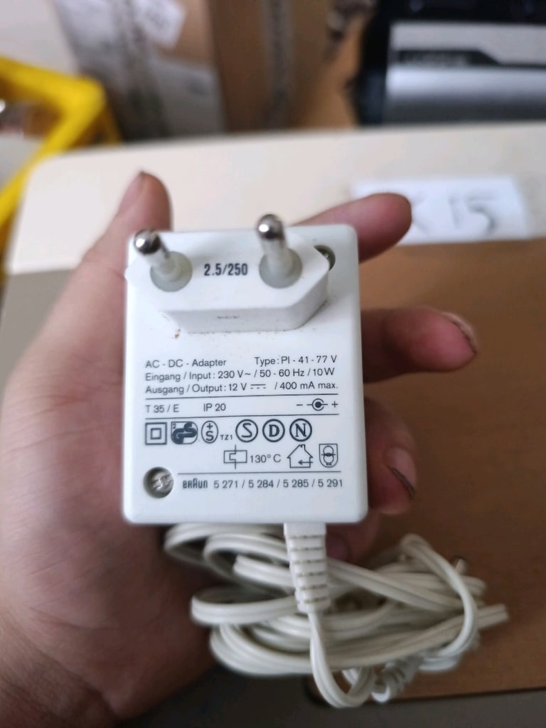 Temiz ve Sorunsuz Braun Silk-épil Orijinal Epilatör Şarj AdaptörüBraun - 3