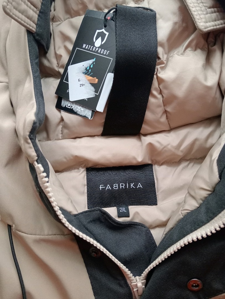 Fabrika erkek su geçirmez kaban — görsel 7/8