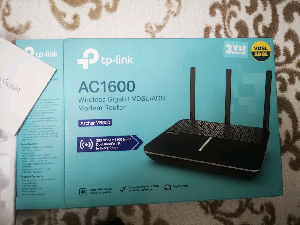 TP-Link Archer VR600 Modem