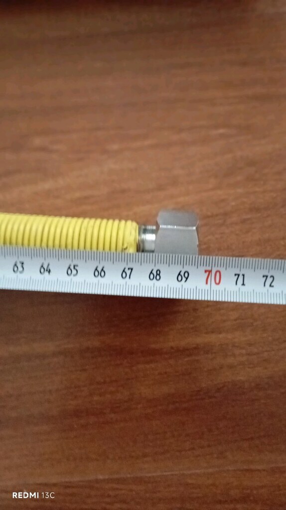 doğalgaz flexi 70 santim ve 1,5 metre - 2