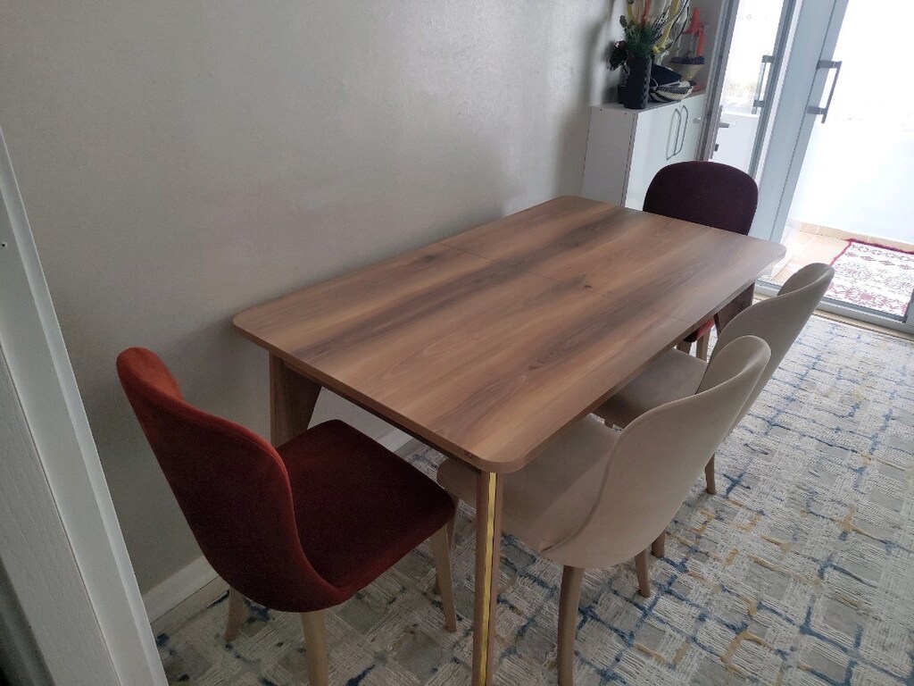 yemek masası + 6 sandalye - 3