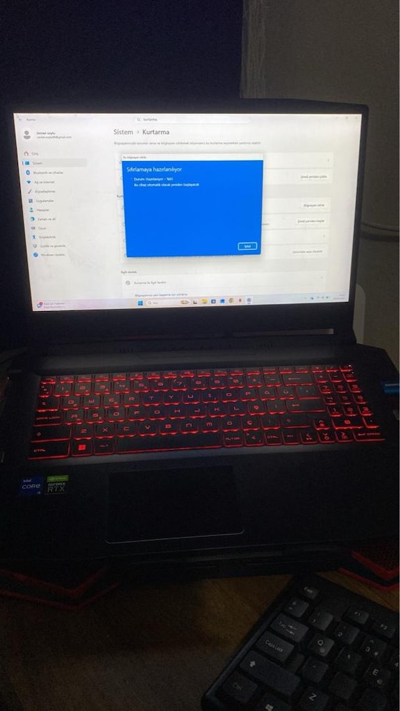 MSI GAMİNG LAPTOP AÇIKLAMAYI OKUYUNUZ. - 3