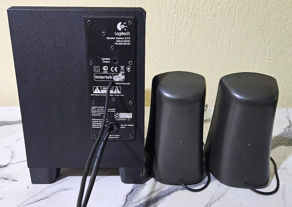 Logitech Z313 2+1 Ses Sistemi Çok Temiz - 4
